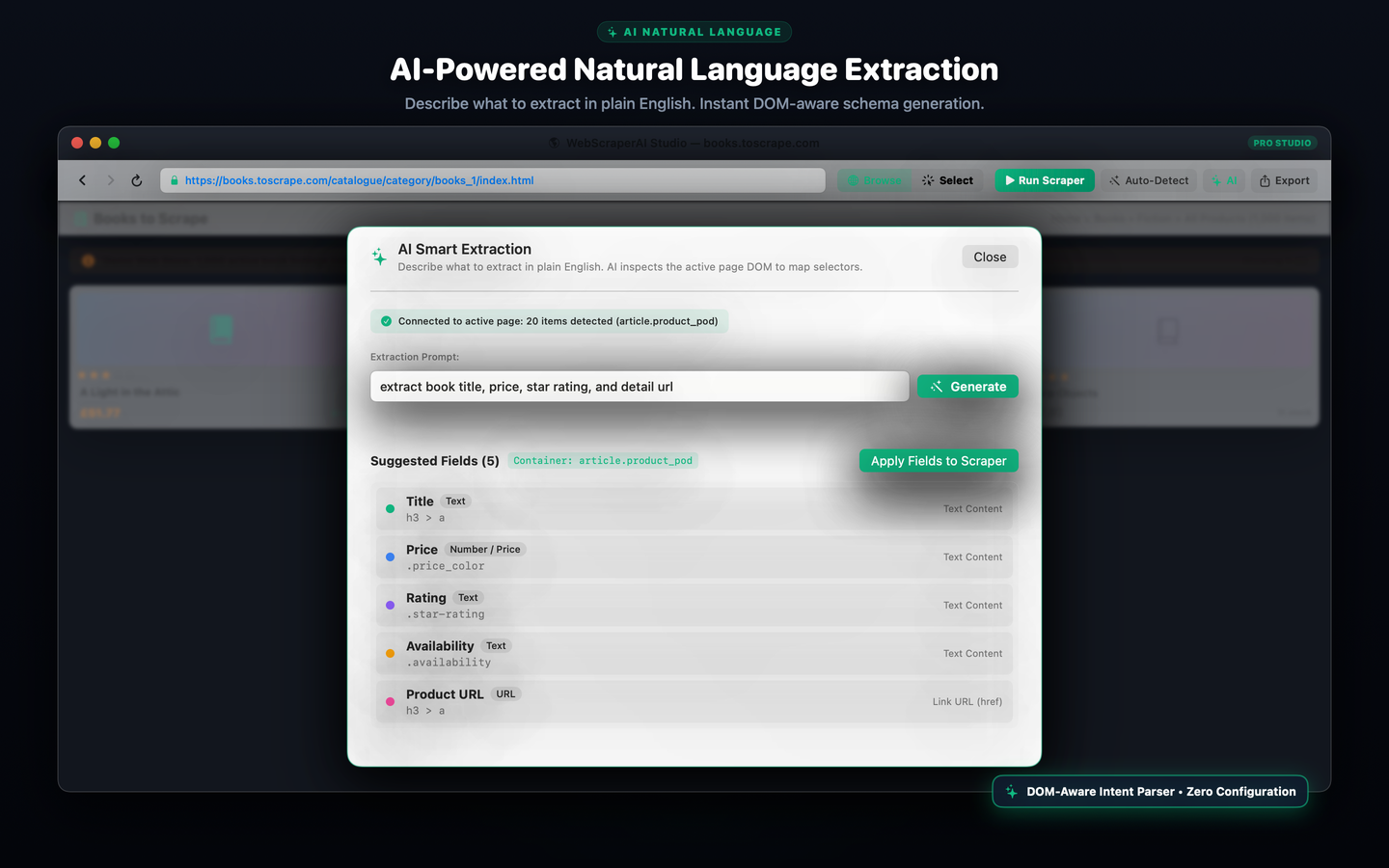 AI Smart Extraction Prompt